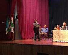 Polícia Penal do Paraná participa do 1º Seminário Flor de Laranjeiras em Laranjeiras do Sul