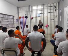 Semana Cultural promove leitura na Casa de Custódia de Arapongas