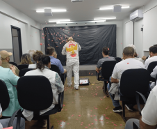 Polícia Penal do Paraná leva espetáculo encenado por pessoas privadas de liberdade com a peça “O Dito Pelo Não Dito”