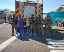 Polícia Penal participa de comemoração da Independência do Brasil em Centro de Educação Infantil