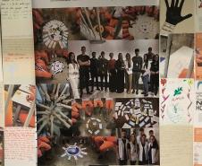 Polícia Penal do Paraná promove exposição de trabalhos artísticos de custodiados em Francisco Beltrão
