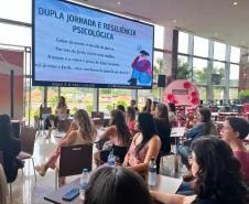 Outubro Rosa integra forças de segurança em tarde de conscientização e autocuidado em Guarapuava