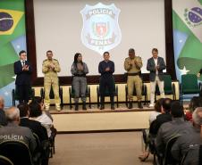 Sistema Penitenciário do Paraná celebra 117 anos com solenidade marcada por homenagens, palestras e reconhecimento institucional