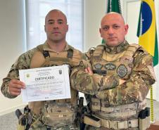 Policial penal do Setor de Operações Especiais é destaque em curso de negociação em crises do BOPE