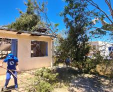 Tornado em Rio Bonito do Iguaçu