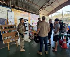 PPPR leva ações de reintegração social e aproximação com a comunidade durante o Paraná em Ação, em Cascavel