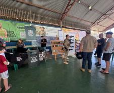 PPPR leva ações de reintegração social e aproximação com a comunidade durante o Paraná em Ação, em Cascavel