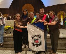 Polícia Penal do Paraná participa do 6º Acampamento Católico Militar realizado pela PMPR