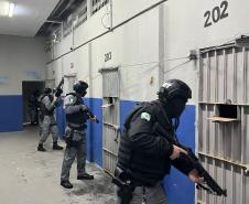 Polícia Penal do Paraná reforça segurança penitenciária durante a 11ª fase da Operação Mute