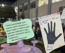 Trabalhos artísticos de pessoas privadas de liberdade da Penitenciária Estadual de Francisco Beltrão são expostos em semana acadêmica da UNIPAR
