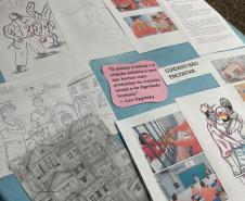 Trabalhos artísticos de pessoas privadas de liberdade da Penitenciária Estadual de Francisco Beltrão são expostos em semana acadêmica da UNIPAR