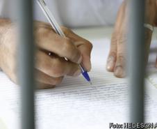 Presos da Penitenciaria Central de Piraquara. Foto: Hedeson Alves