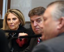 Governadora Cida Borghetti coordena a 4º Reunião de Integração das Forças de Segurança.Curitiba, 22/05/2018.Foto: Orlando kissner/ANPr