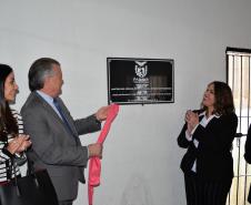 Foi inaugurada nesta quarta-feira (10) a Penitenciária Feminina de Foz do Iguaçu ? Unidade de Progressão (PFF-UP). Com capacidade para 248 presas, o espaço é destinado ao atendimento de mulheres em regime fechado. O objetivo é ofertar atividades que possam preparar as detentas para voltarem ao convívio social após o cumprimento da pena.Foto: SESP