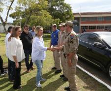 Governadora Cida Borghetti visita as obras  da PEP II e de ampliação da Penitenciária  Estadual de Piraquara.   _  Curitiba, 22/12/2018  -  Foto: Orlando Kissner/ANPr