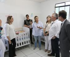 Governadora Cida Borghetti visita as obras  da PEP II e de ampliação da Penitenciária  Estadual de Piraquara.   _  Curitiba, 22/12/2018  -  Foto: Orlando Kissner/ANPr