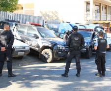 Governo transfere presos da Cadeia Pública de Rio Branco do Sul -  Rio Branco do Sul, 01/04/2019  -  Foto: Divulgação PCPR