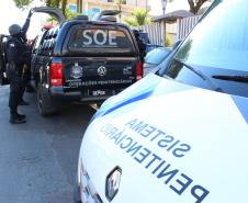 Governo transfere presos da Cadeia Pública de Rio Branco do Sul -  Rio Branco do Sul, 01/04/2019  -  Foto: Divulgação PCPR