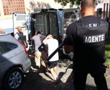 Governo transfere presos da Cadeia Pública de Rio Branco do Sul -  Rio Branco do Sul, 01/04/2019  -  Foto: Divulgação PCPR