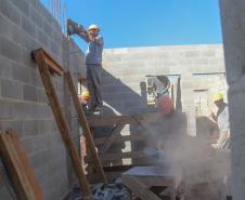 Construção cadeia publica de Ponta GrossaFoto Gilson Abreu