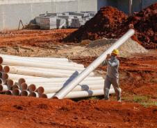 Construção cadeia publica de Ponta GrossaFoto Gilson Abreu