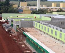Secretário da Segurança Pública acompanha obras da nova Cadeia Pública de Foz do Iguaçu
