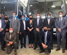 Paraná recebe do governo federal mais dois ônibus adaptados para transporte de presos