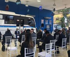 Paraná recebe do governo federal mais dois ônibus adaptados para transporte de presos