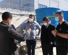 Obra de ampliação da Cadeia Pública de Curitiba está 60% concluída