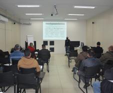 Agentes penitenciários do Departamento Penitenciário do Paraná participaram do curso Noções de Inteligência Penitenciária, promovida pela Escola de Formação e Aperfeiçoamento Penitenciário (Espen). Dividido em etapas, o curso teve término na última semana, em Curitiba.  -  Curitiba, 19/08/2021  -  Foto: Depen-Paraná