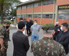 Agentes penitenciários participam de curso de habilitação em fuzil e armeiro no Exército Brasileiro - Curitiba, 20/09/2021