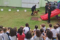 Em parceria com a Secretaria Municipal de Educação, Polícia Penal auxilia em projeto educativo sobre fauna em CMEIs de Maringá