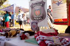 Polícia Penal expõe trabalhos desenvolvidos por apenados de Londrina no programa Paraná em Ação