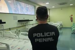 Polícia Penal do Paraná participa da apresentação das novas alas do Hospital Municipal Padre Germano Lauck