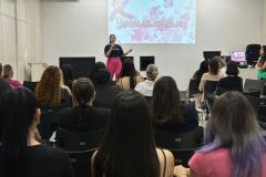 Outubro Rosa reúne diretora-geral e servidoras da sede da PPPR para palestras 