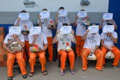 Em Irati, 31 apenados da Cadeia Pública recebem certificados por atividade educacional voltada à leitura e escrita