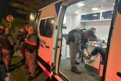 Polícia Penal do Paraná realiza operação de fiscalização de monitorados eletronicamente na Cidade Industrial de Curitiba