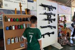 PPPR leva ações de reintegração social e aproximação com a comunidade durante o Paraná em Ação, em Cascavel