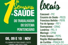 Servidores do Depen participam da 1ª Semana de Saúde do Trabalhador do Sistema Penitenciário