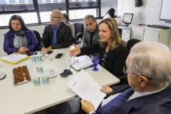 Reunião foi realizada na Secretaria da Administração e da Previdência