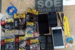 Agentes penitenciários de Maringá prendem homem que tentava arremessar ilícitos para dentro de unidade prisional
