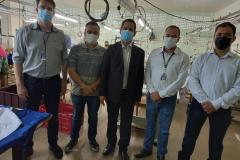 Secretário da Segurança acompanha trabalhos desenvolvidos na Colônia Penal Industrial em Maringá
