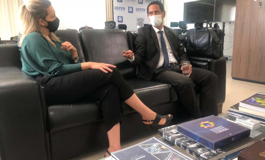 Reforço de parcerias e movimentação de projetos marcam passagem do secretário da Segurança Pública em Brasília