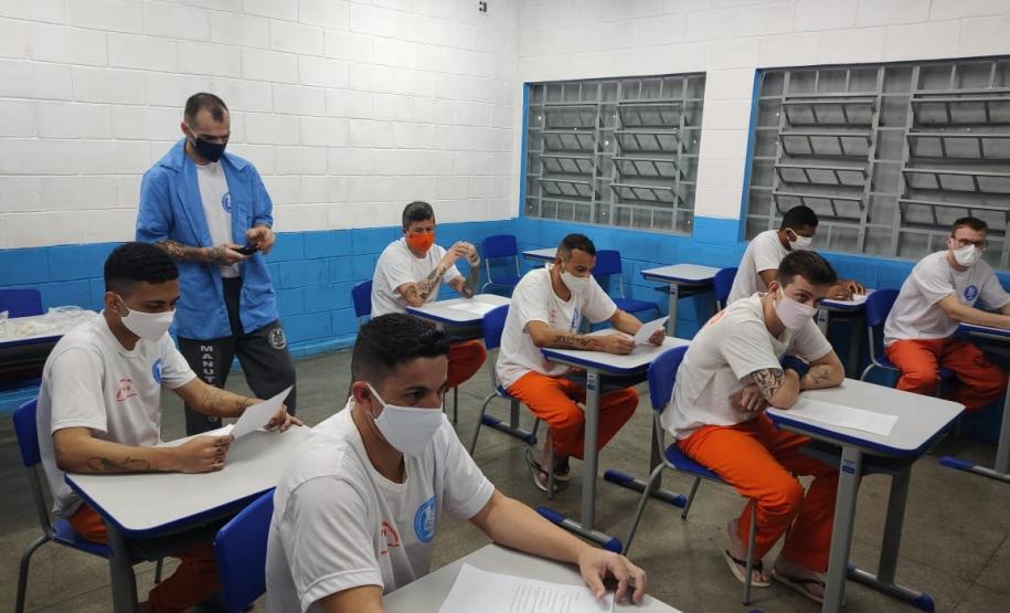 Presos participam do concurso de desenho da PEP II