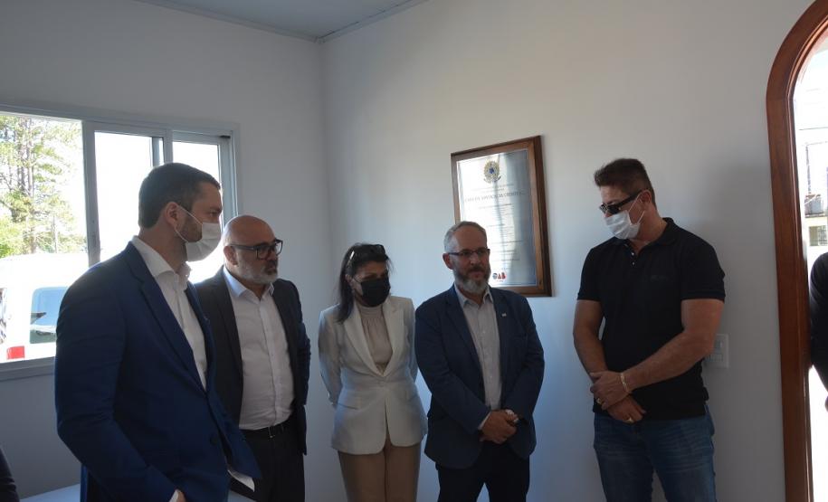 Deppen e OAB inauguram casa da advocacia no Complexo Penitenciário de Piraquara