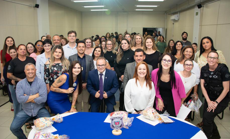 Polícia Penal do Paraná promove evento de encerramento ao mês das mulheres para as servidoras do departamento