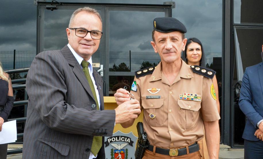 Secretaria da Segurança Pública entrega 30 novos veículos a Polícia Penal do Paraná