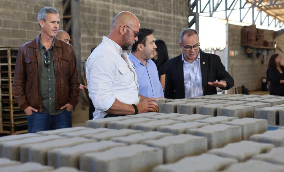 Secretário Hudson faz visita técnica em duas unidades prisionais no interior do Estado