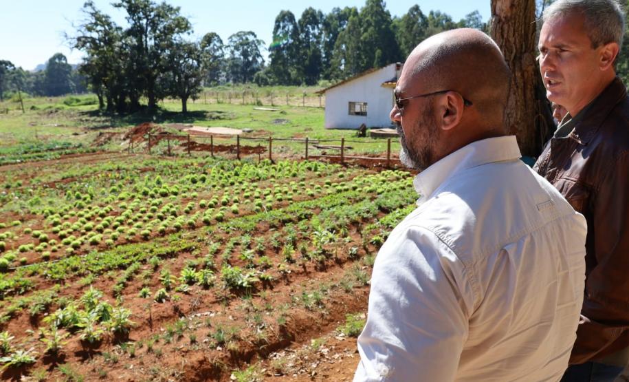 Secretário Hudson faz visita técnica em duas unidades prisionais no interior do Estado