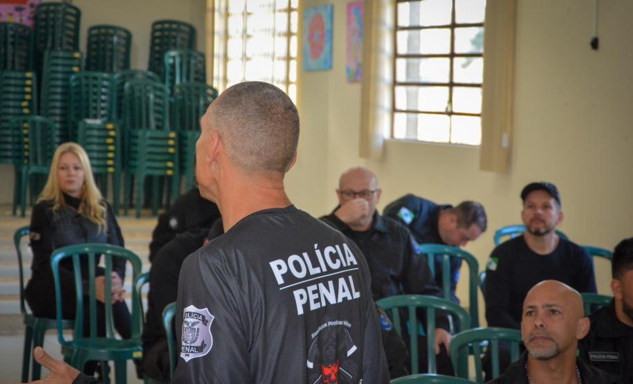 Polícia Penal do Paraná promove capacitação de combate a incêndio no ambiente prisional